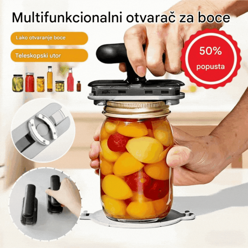 🔥【Kupite 1, dobijte 1 gratis】🌟 Otvarač za konzerve koji štedi rad