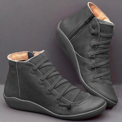 🔥43% de descuento!🔥【Tallas 35-43】Nuevas zapatillas anchas de invierno para mujer 2025-botines casuales.