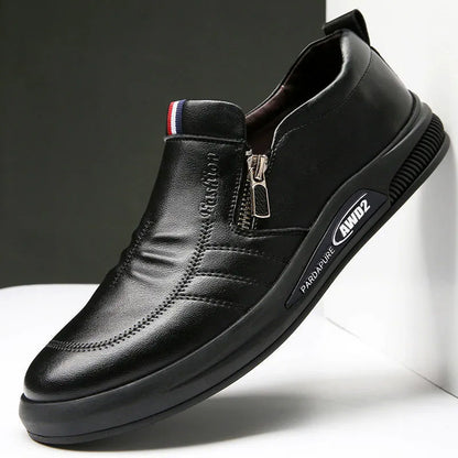 👞【39-44】 2026 nuevos zapatos casuales de negocios con suela blanda para hombres