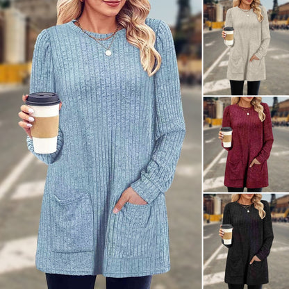 🌸💟【Descuento por tiempo limitado】🔥【M-5XL】Nuevas prendas de punto de cuello redondo de otoño/invierno