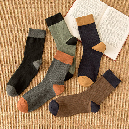 🧦【Compre 5 y obtenga 5 gratis】10 pares 29 euros😍 Calcetines desodorantes cálidos absorbentes del sudor para hombre