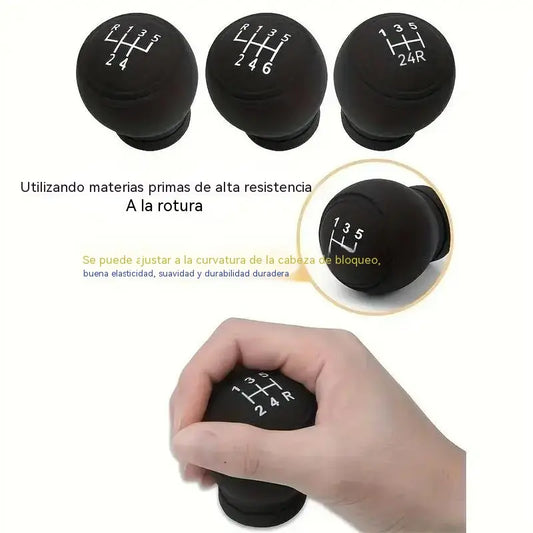 5 piezas 25€✨ Dale un nuevo estilo a tu coche con esta funda de silicona para la palanca de cambios 🚘