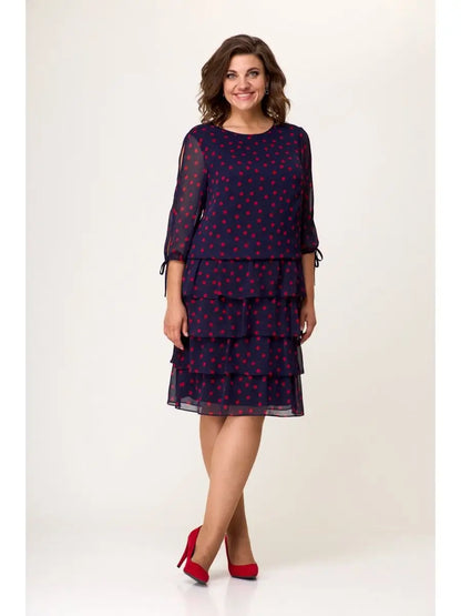 🏆【S-5XL】💃Vestido de lujo con silueta ligera, confeccionado en cómoda gasa.