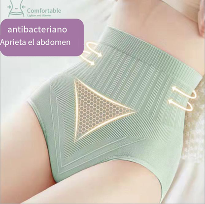 Último día con 50 % de descuento:【7 piezas】bragas antibacterianas impermeables de cintura alta