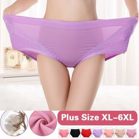 🔥🩲【6 piezas】Último día - 50% de descuento - Braguitas antibacterianas de cintura alta para control de abdomen