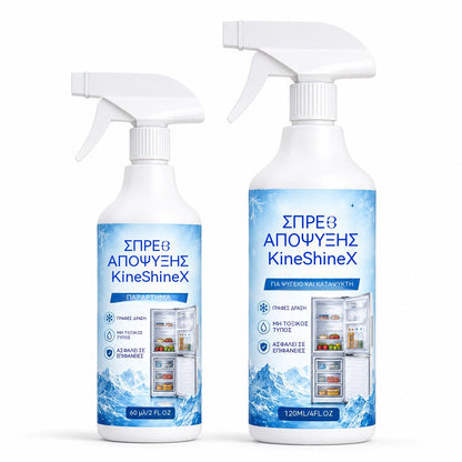 🔥【2 botellas por 28 euros】❄️ Nuevo spray descongelante 2026 🧡 Elimina rápidamente el hielo del congelador