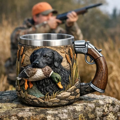🔫☕【50% de descuento por tiempo limitado】Taza de café exclusiva de Hunter