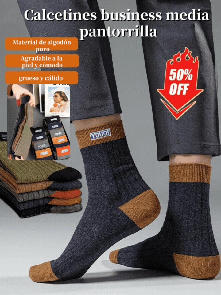 😍🧦【10 pares】2026 nuevos calcetines desodorantes de algodón absorbentes para el sudor para hombres