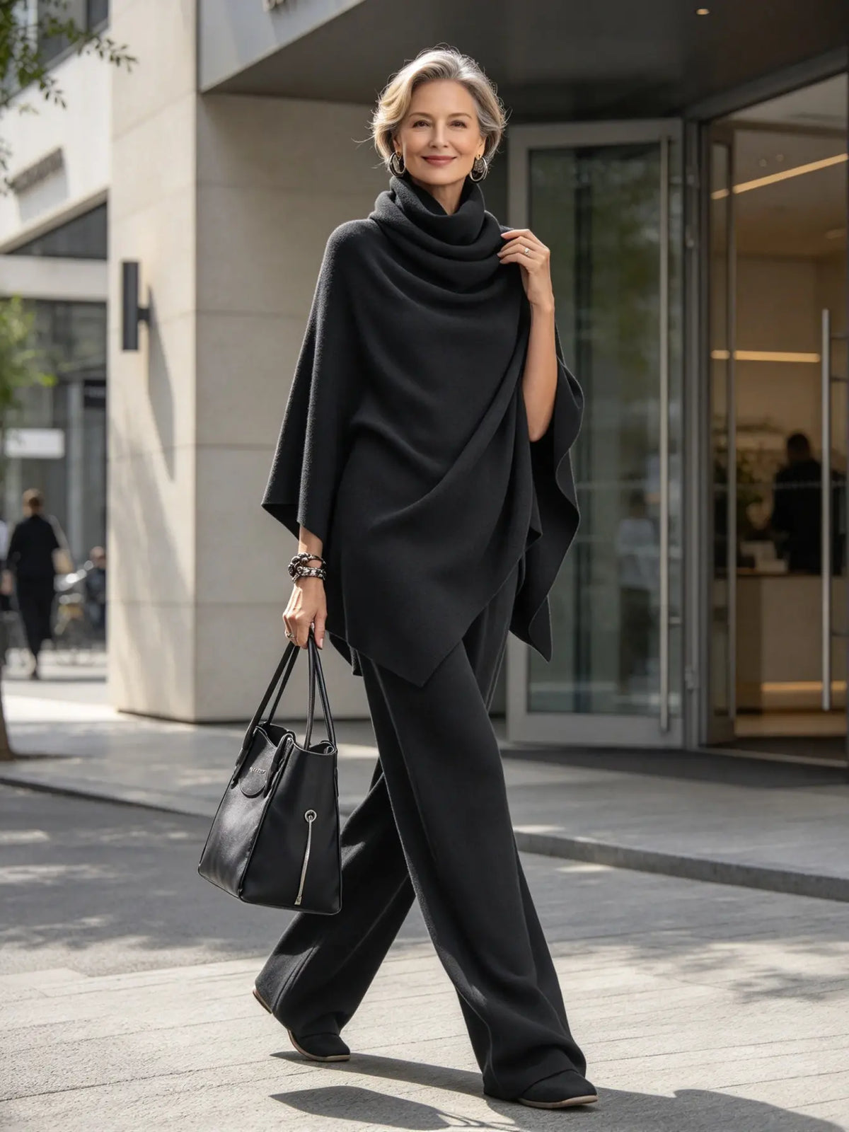 ❄️✨ Conjunto de antelina — Cálido, elegante y sencillo; crea un look invernal sofisticado 💃🧥