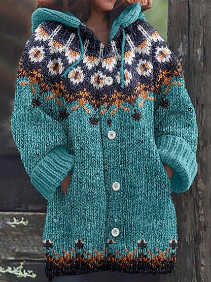 🎀【S-5XL】 Nový teplý pletený kardigan v retro stylu pro podzim/zimu 2026