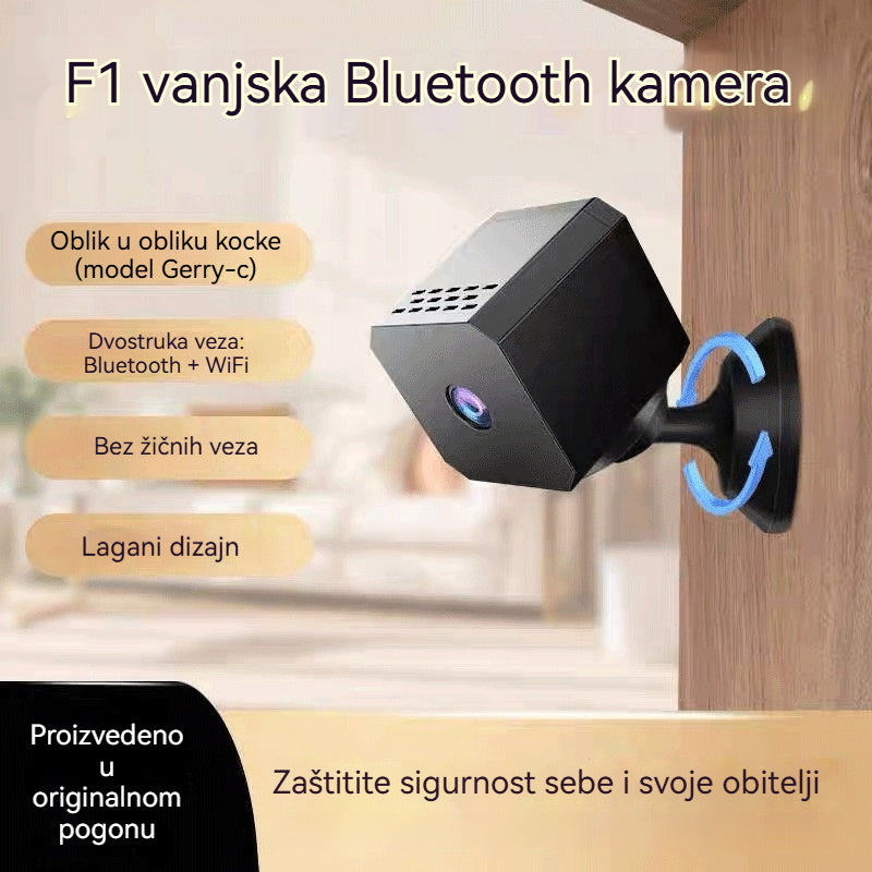 🏠📹🕵️【Direktna sniženja za 24 eura】🔥Mala kvadratna kamera, HD pametna kamera, bežično udaljeno kućno nadzor s WiFi podrškom
