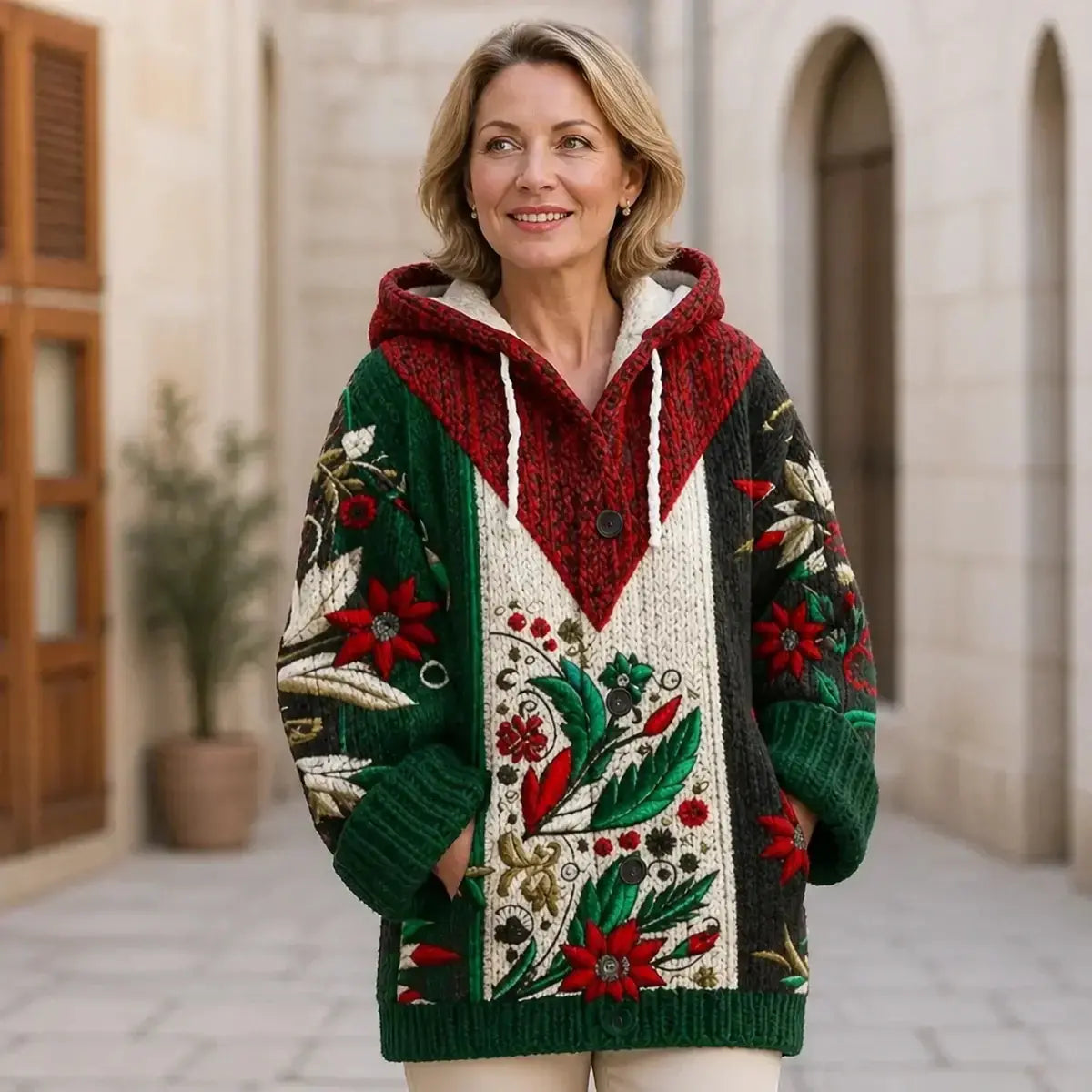 【S-5XL】🎀Nuevo cárdigan de punto cálido para mujer estilo retro, colección otoño/invierno 2026