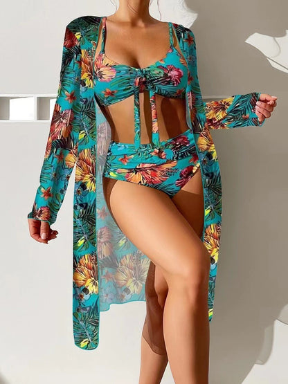 👙☀️【S-2XL】【Třídílná sada】Nová třídílná sada plavek z roku 2026