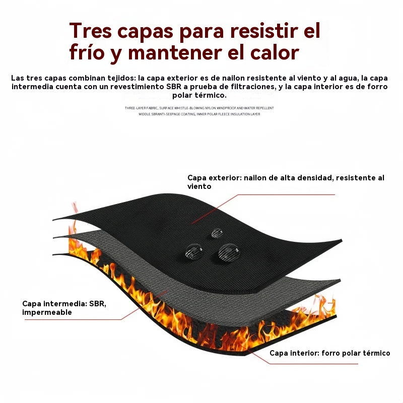 🔥❄️⛷️【Compra 1 y llévate 1 gratis】Otoño e invierno al aire libre ciclismo escalada guantes de esquí cálidos guantes de lana impermeables a prueba de viento🧤