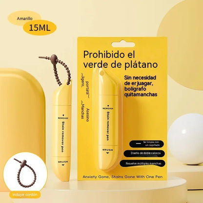 🔥【Compra 1 y llévate 1 gratis】🧼 Lápiz quitamanchas portátil de doble punta ✨ Limpiador de emergencia instantáneo para ropa (sin necesidad de enjuague); ideal para manchas de aceite y café