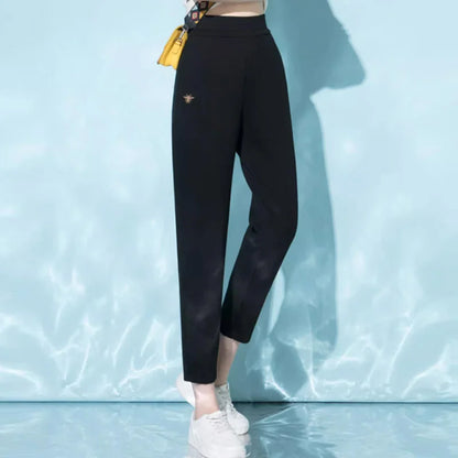 🔥【M-4XL】Pantalones Harem casuales de cintura alta