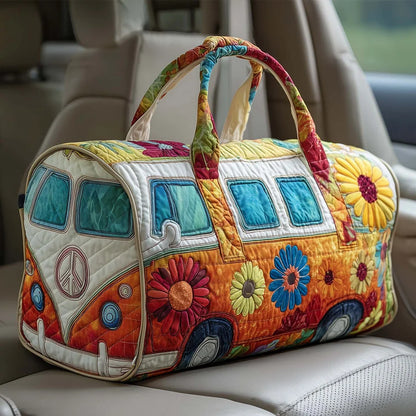 👜【(16x8x8) palců】Polstrovaná cestovní taška Hippie Van