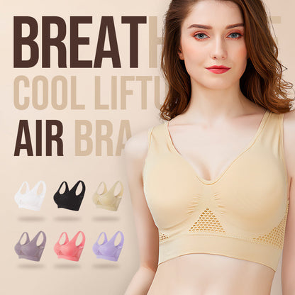 【 🔥OFERTA DE FIN DE TEMPORADA】😍【Paquete de 3】Sujetador sin costuras para tallas grandes ❤️ Transpirable y refrescante【40-120KG】