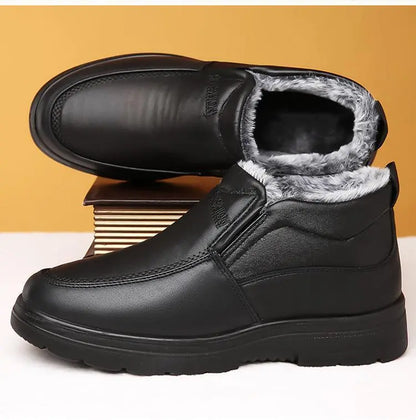 【38-48】Nuevas botas de nieve para hombre – Forradas con un grueso revestimiento aterciopelado y cálidas