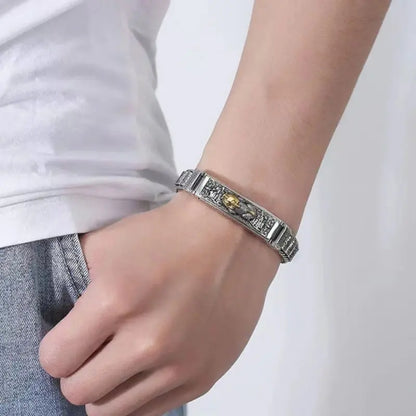 🏆😍【Más vendido】2026 nueva pulsera de la fortuna Pixiu hecha a mano de Plata de Ley 925