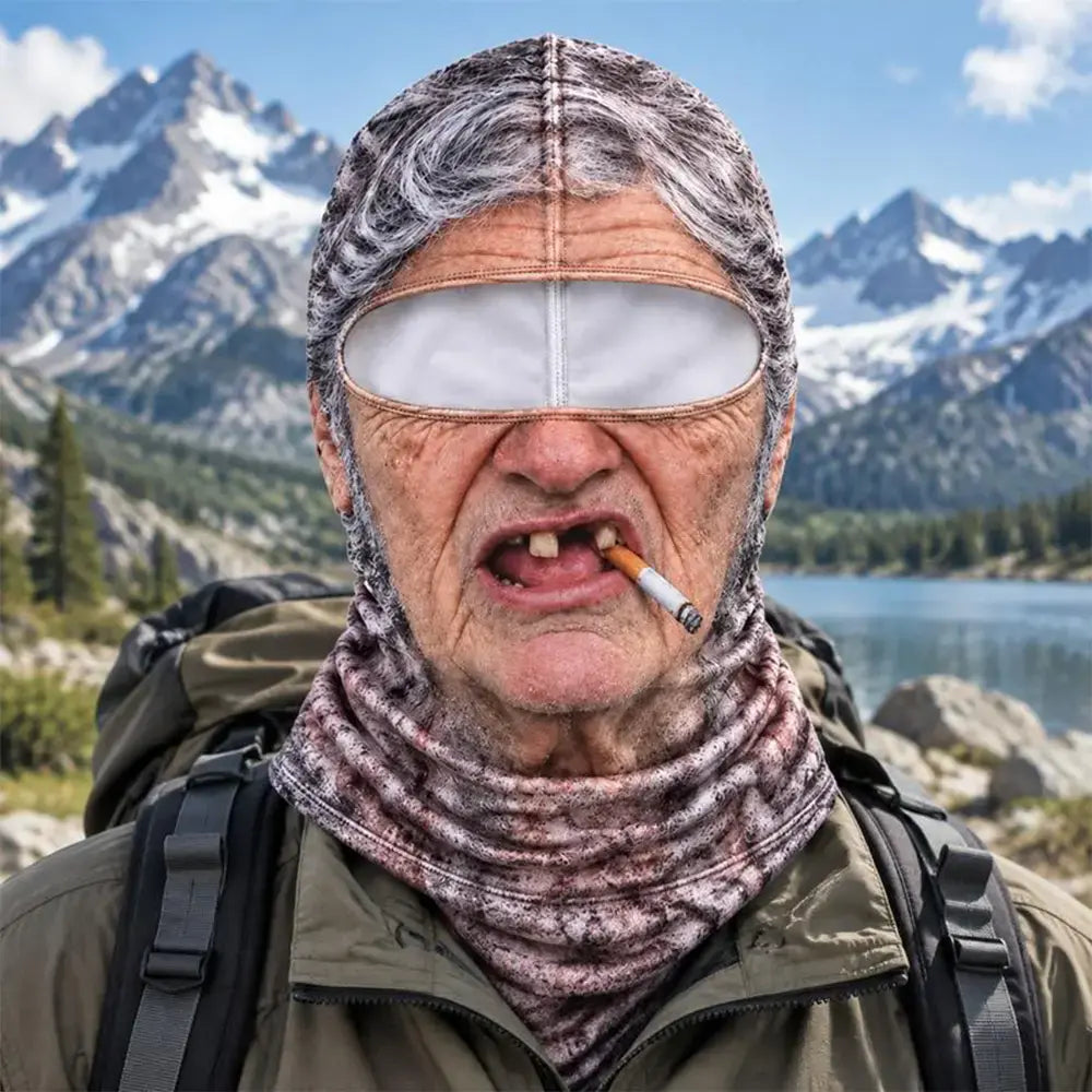 🔥😎 Divertida mascarilla facial 3D y cálida para deportes de invierno al aire libre