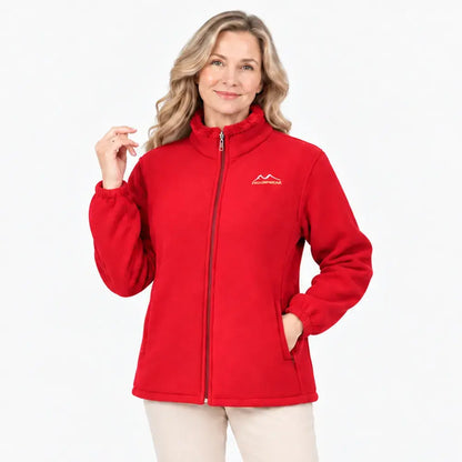 🧥【XL-5XL】Chaqueta de forro polar grueso para mujer: ¡cálida y cómoda para el otoño y el invierno