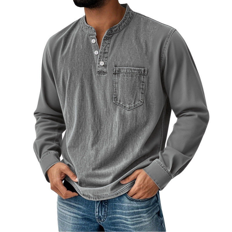 🔥【Oferta especial de nuevo producto】【S-5XL】Nueva camiseta de manga larga para hombre para el otoño de 2026 【40-120 kg】