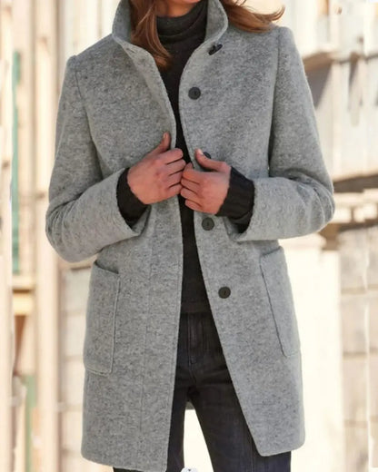 🍁🔥Ofertas exclusivas de Black Friday🔥【S-5XL】Elegante abrigo de lana estilo retro