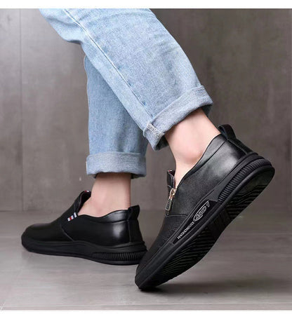👞【39-44】 2026 nuevos zapatos casuales de negocios con suela blanda para hombres