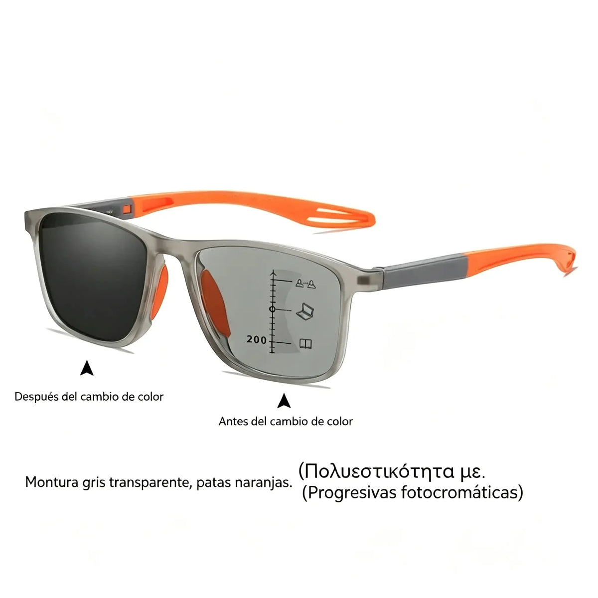 🕶️ Gafas de lectura fotocromáticas, ultraligeras y de alta definición, diseñadas especialmente para personas mayores.