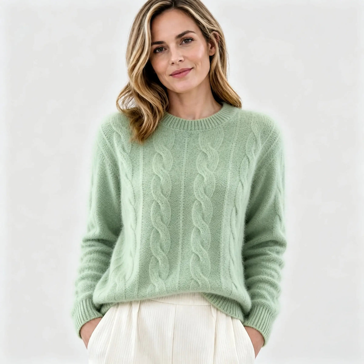 🔥⛄【S-XL】Suéter de lana de alta calidad de color sólido nuevo otoño e invierno 2026
