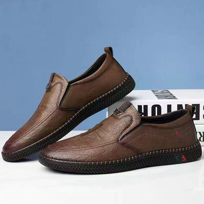 🔥【¡Oferta limitada al 50%!!】🔥[38–44]👞Zapatos de cuero suave para hombres mayores | Transpirables y cómodos | Caminata sin dolor todo el día