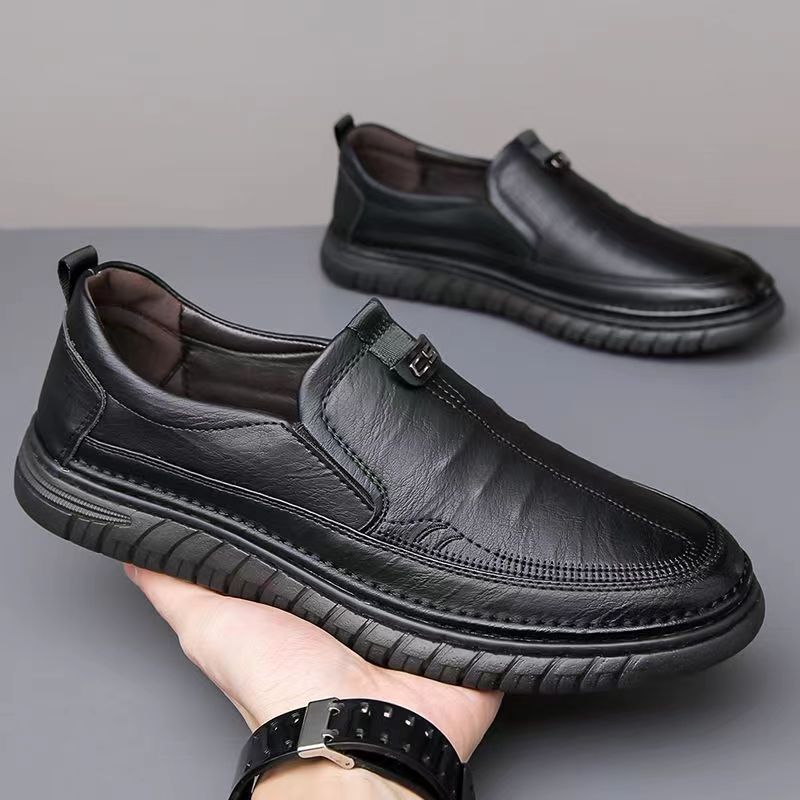 ❤️❤️【39-44】👞Zapatos casuales de piel para hombre, nuevo estilo de verano.