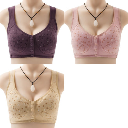 💟【3 piezas】🙌🎁Sujetadores de apertura frontal para mujer🥰【40-105KG】❤️