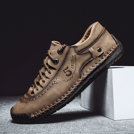 🔥 Zapatos casuales para hombre cosidos a mano | Colección Primavera 2026 | Cómodos y fáciles de caminar