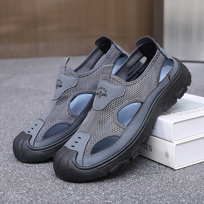 👟Rebajas de verano 🏆【Tallas 40-45】Nuevas sandalias de hombre 2026 para el verano, ligeras, deportivas y de ocio, antideslizantes, perfectas para la playa.