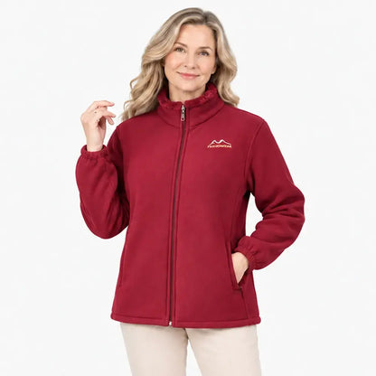 🧥【XL-5XL】Chaqueta de forro polar grueso para mujer: ¡cálida y cómoda para el otoño y el invierno