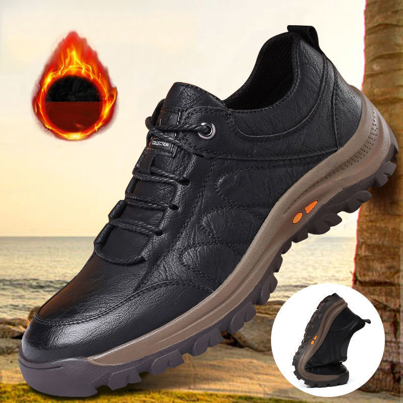 👞【39-48】Zapatos Cuero Casual Hombre/Mujer - Impermeables y Antideslizantes