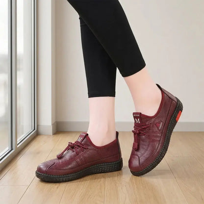 👟【35-41】Zapatos casuales impermeables para mujer con suela blanda, adecuados para personas mayores.