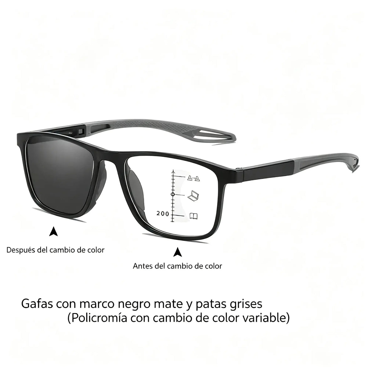 🕶️ Gafas de lectura fotocromáticas, ultraligeras y de alta definición, diseñadas especialmente para personas mayores.
