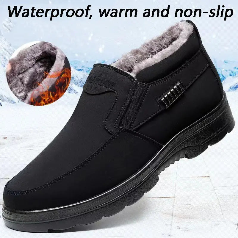 👞【Oferta por tiempo limitado -50%】🔥【39-47】Botas de invierno para hombre, acolchadas, cálidas e impermeables, más vendidas
