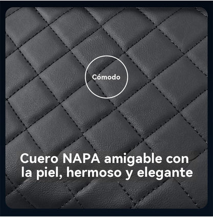 🚗Almohadilla universal 4 en 1 para reposabrazos de coche de cuero ✅ Caja de pañuelos incorporada ✅ Portavasos