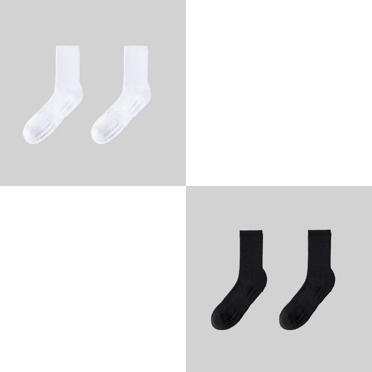 😍🧦【10 pares】Calcetines deportivos largos para hombre, que absorben el sudor, absorben los golpes, protegen el talón, son resistentes a los olores, transpirables, adecuados para baloncesto y deportes diarios.