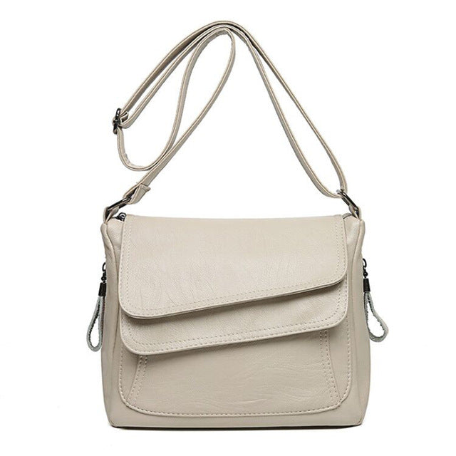 👜✨Bolso de hombro elegante de piel suave y alta calidad – Superventas