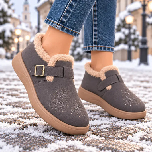 ✨ Especial de invierno [Tallas 36–41] Novedad para 2026: botas de invierno modernas para mujer, con diseño cerrado, cálido forro de felpa y un estilo cómodo e informal.
