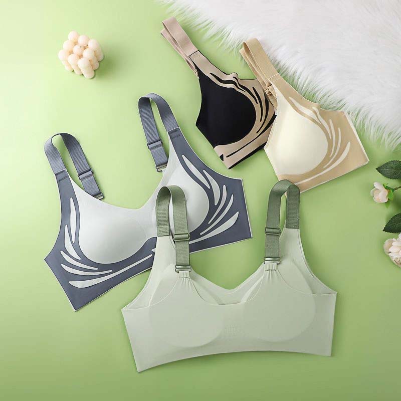 【Oferta por tiempo limitado】【Paquete de 4】Sujetador de una pieza sin aros para mujer【40-85 kg】