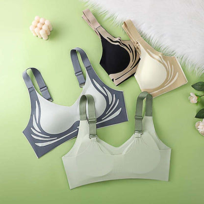 【Oferta por tiempo limitado】【Paquete de 4】Sujetador de una pieza sin aros para mujer【40-85 kg】
