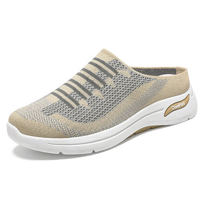 【36-41】🔥Última oferta: 50% de descuento en zapatillas de malla sin cordones, cómodas y ligeras para mujer.