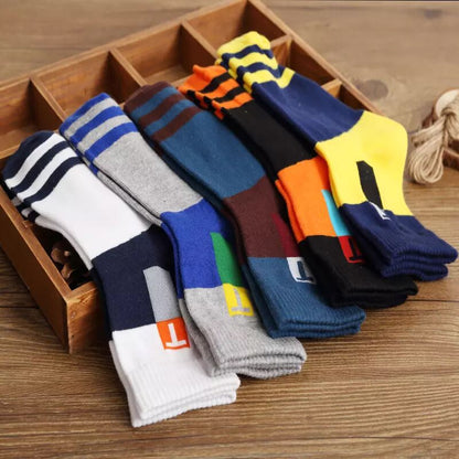 🧦Compra 10 y llévate 10 gratis【10/20 pares】Calcetines deportivos transpirables, antiolores y absorbentes del sudor para hombre
