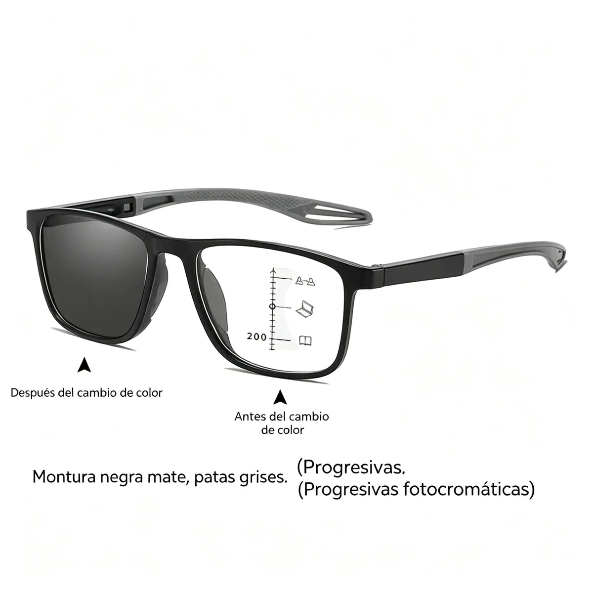 🕶️ Gafas de lectura fotocromáticas, ultraligeras y de alta definición, diseñadas especialmente para personas mayores.